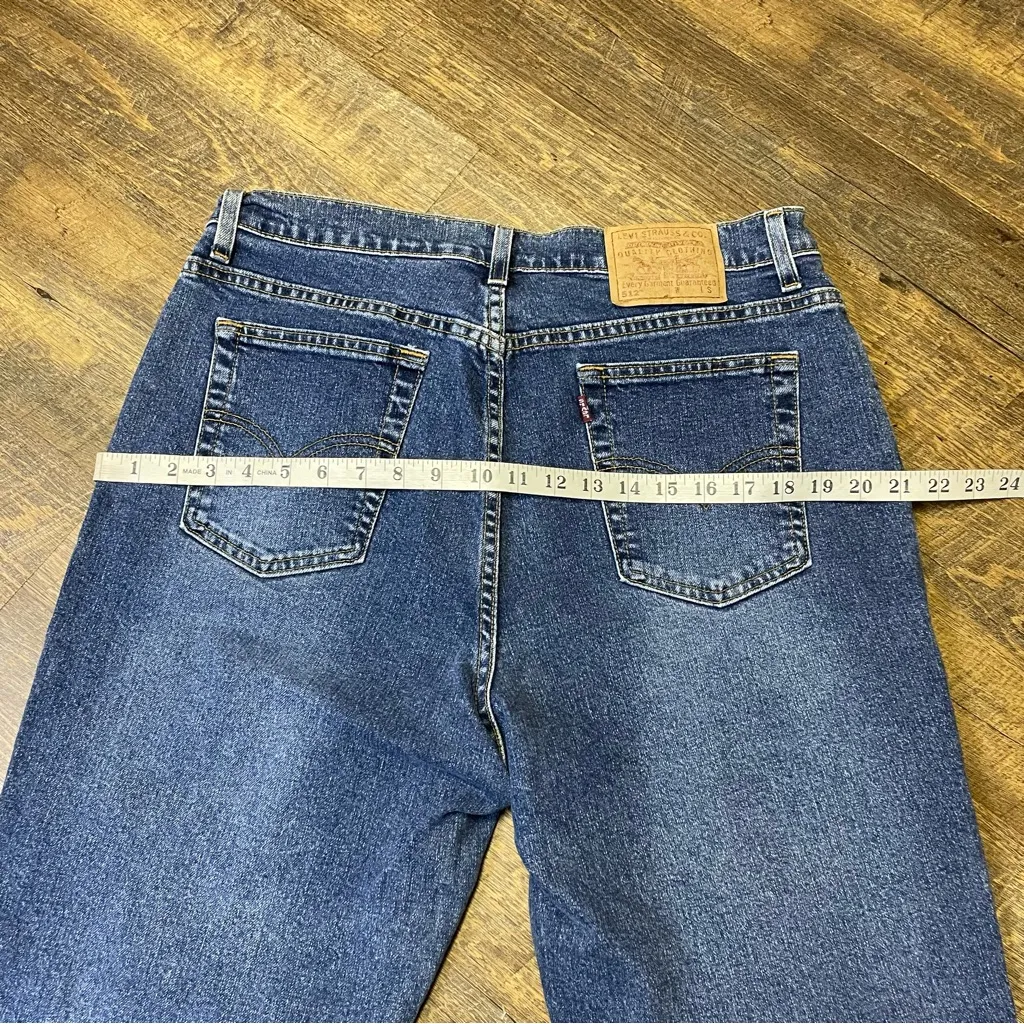 Vintage Y2K Levi's 512 Slim Taper Jeans Womens 18 MIS S High Waist Made In USA - Image 10