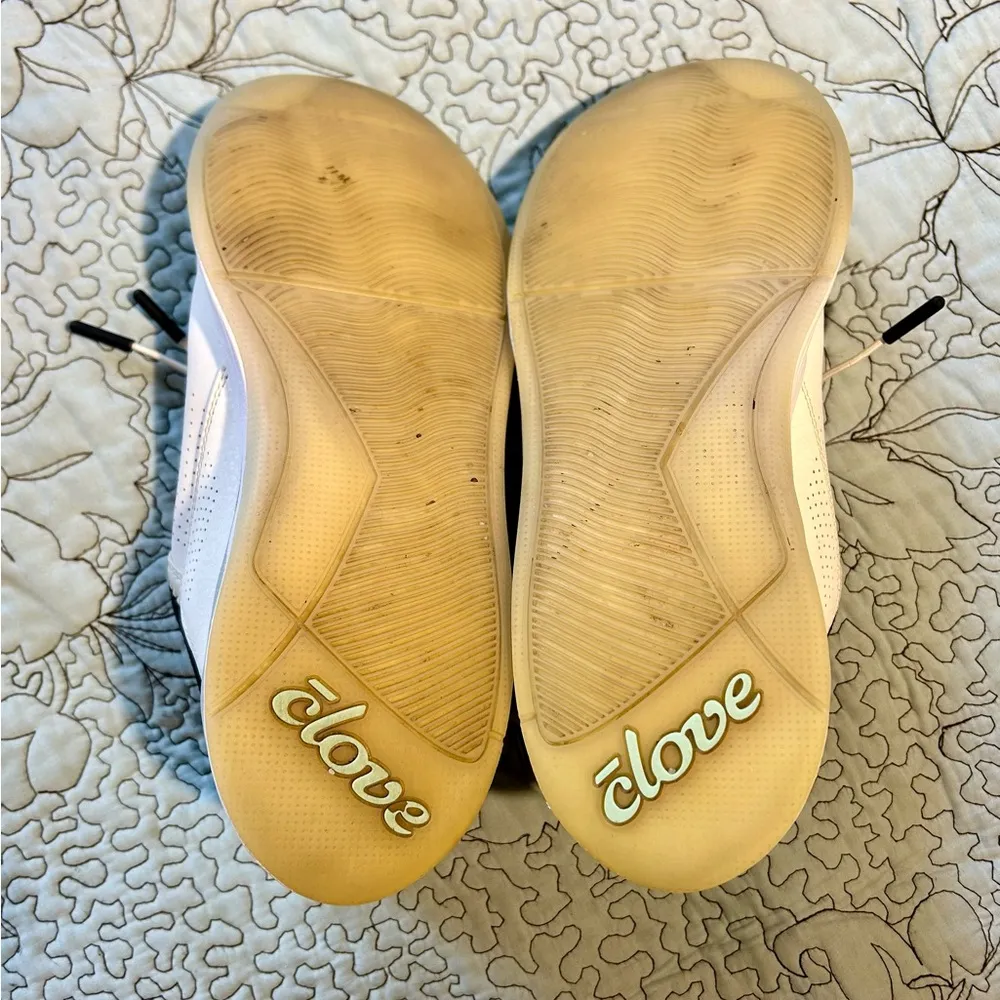 CLOVE Classic Fluid Resistant Nursing Sneaker Shoes CL003 Brilliant White W 7.5 - Image 10