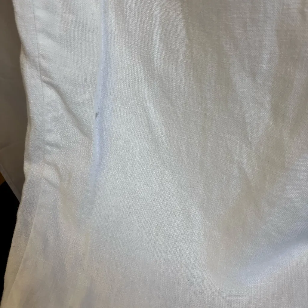 Kim Rogers White Linen Pants - Image 3