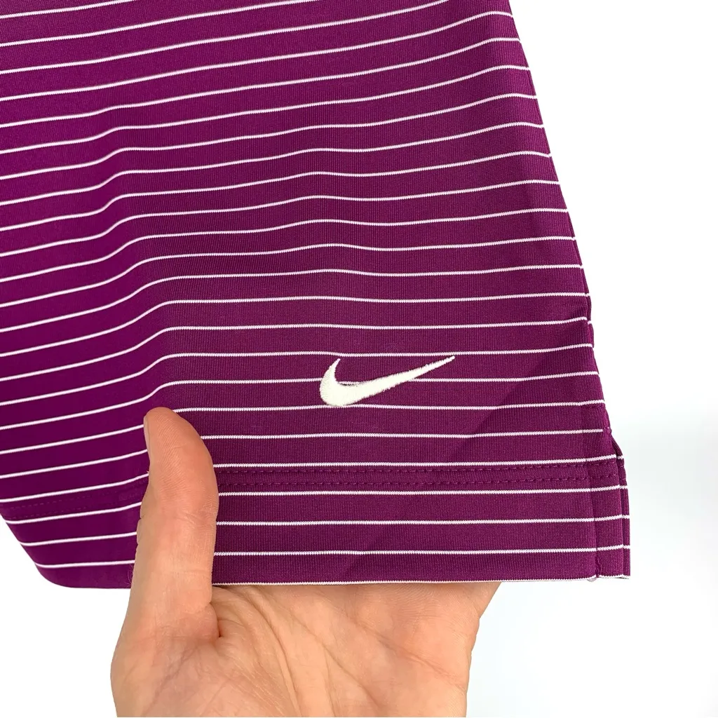 NWT NIKE GOLF Tour Performace Dri-Fit Polo Berry Purple M - Image 2