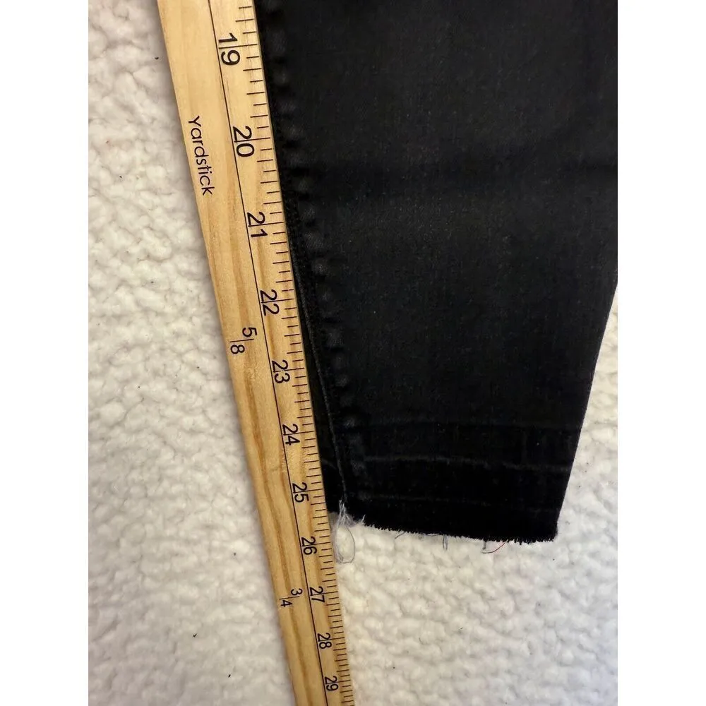 3 Pack Spanx Black Faux Leather Jeans Perfect Fit Capri‎ Pants High Rise Size M - Image 16