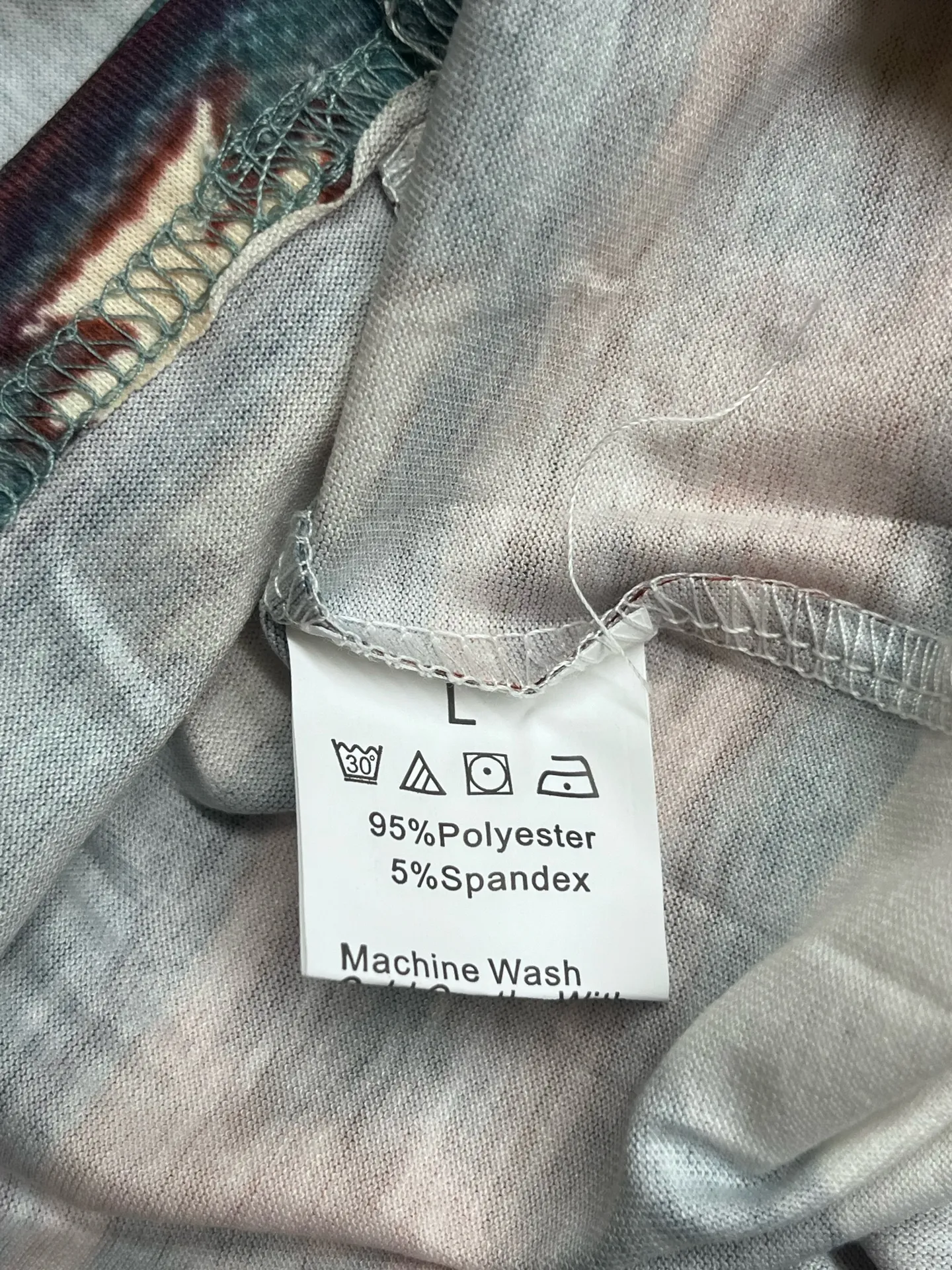 Women Aztec Shirts Vintage Geometric Print Crewneck Casual Long Sleeve Ethnic Western Graphic Loose Tee Top White Size L - Image 6