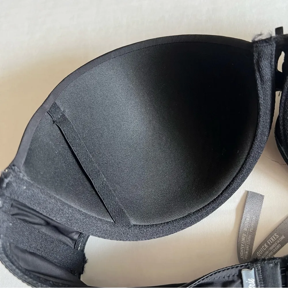 Aerie Quick Fixes Mutli-way Strapless bra black 34 B - Image 4