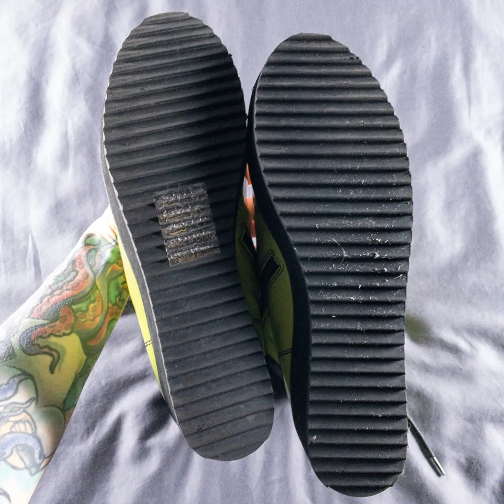 Strange cvlt neon Darby patent boots - Image 11