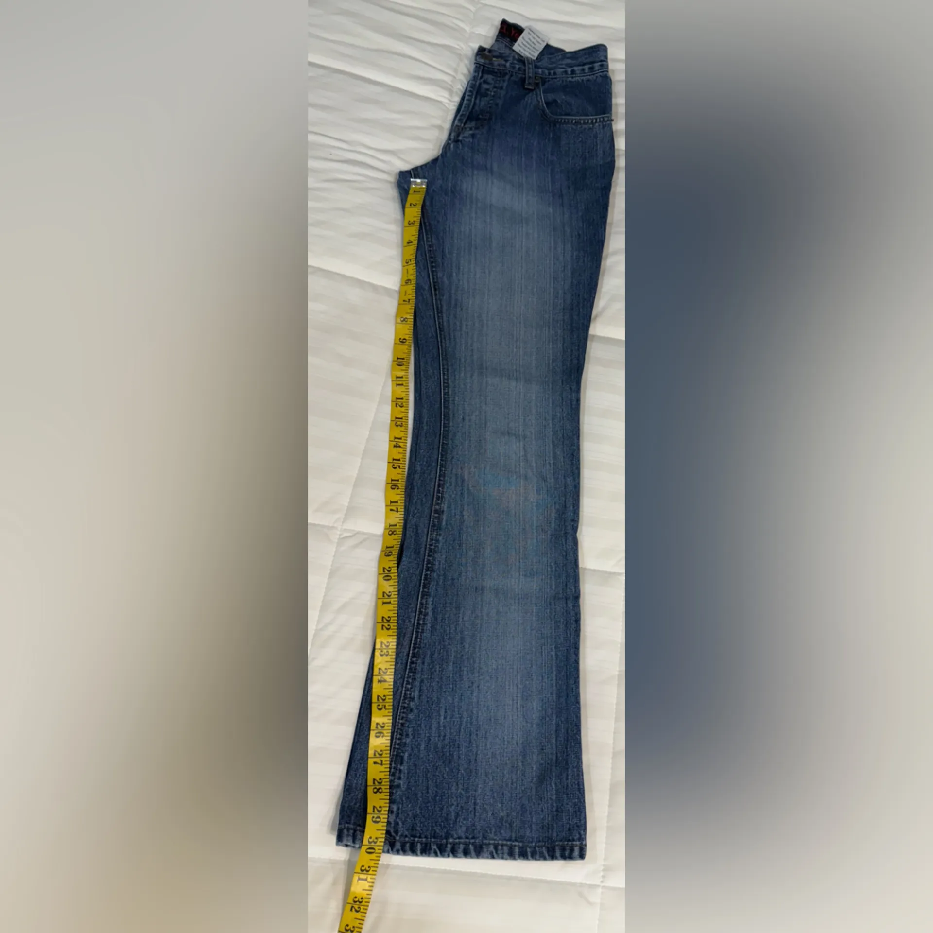 Mudd Women's Flare Jeans in Classic Blue - Image 8