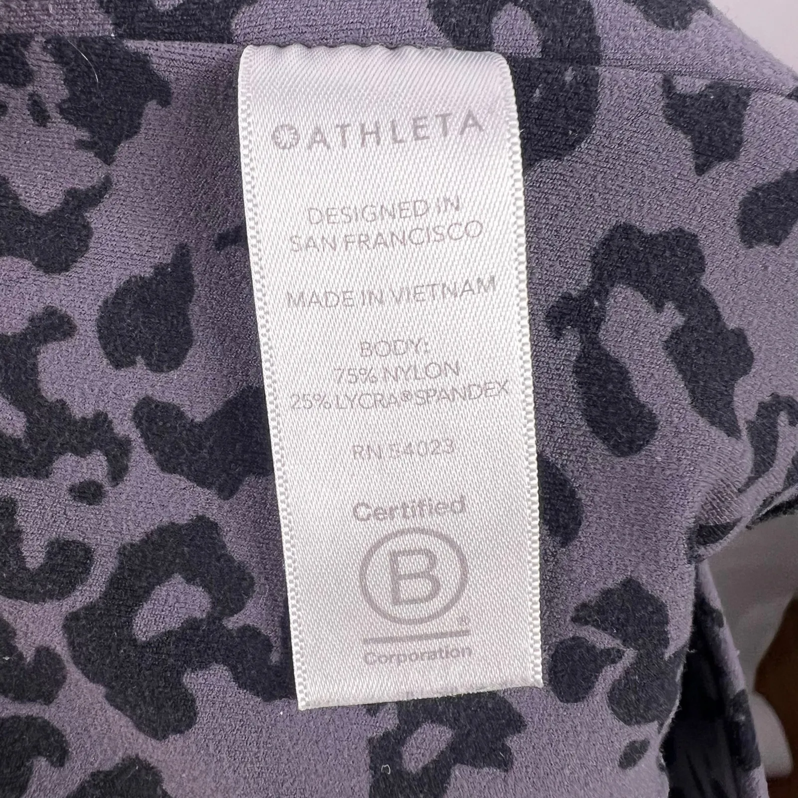 Athleta Elation Ultra High Rise Leggings, XXS, Animal Print, Nylon Blend, Active - Image 13
