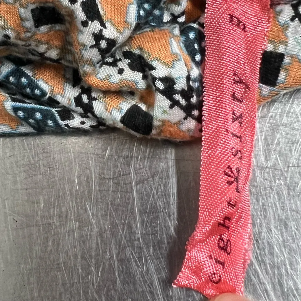 Eight Sixty Black and Orange Maxi Dress - Medium - EUC - Image 5