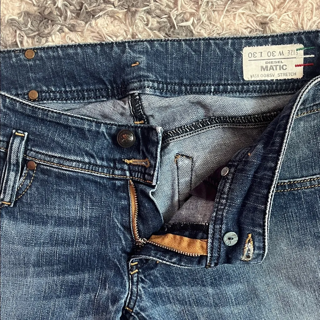 Diesel Y2K Matic Low rise Italian made  Denim Jeans - Image 15