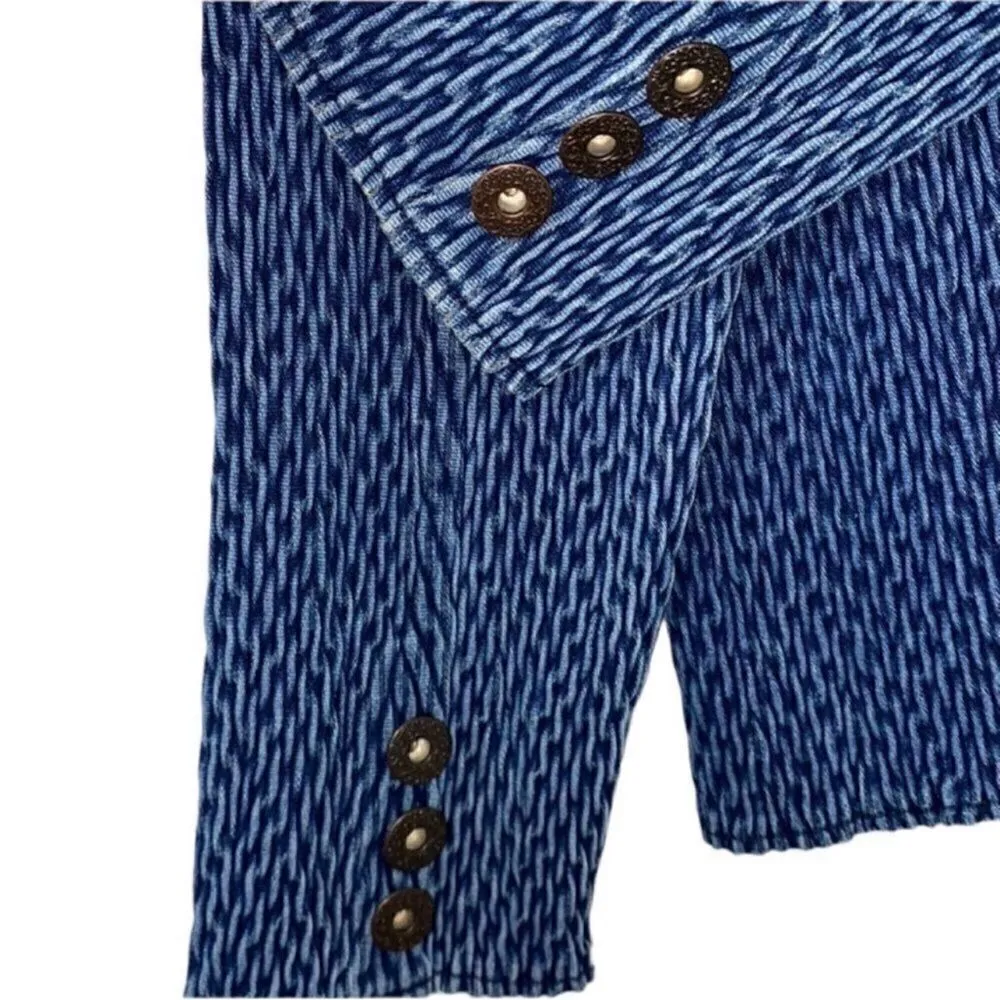 Christopher & Banks  Blue Blazer/Jacket (Size Large) - Image 5