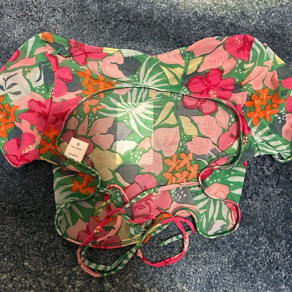 Floral Print Women's Swim cover up - Image 4