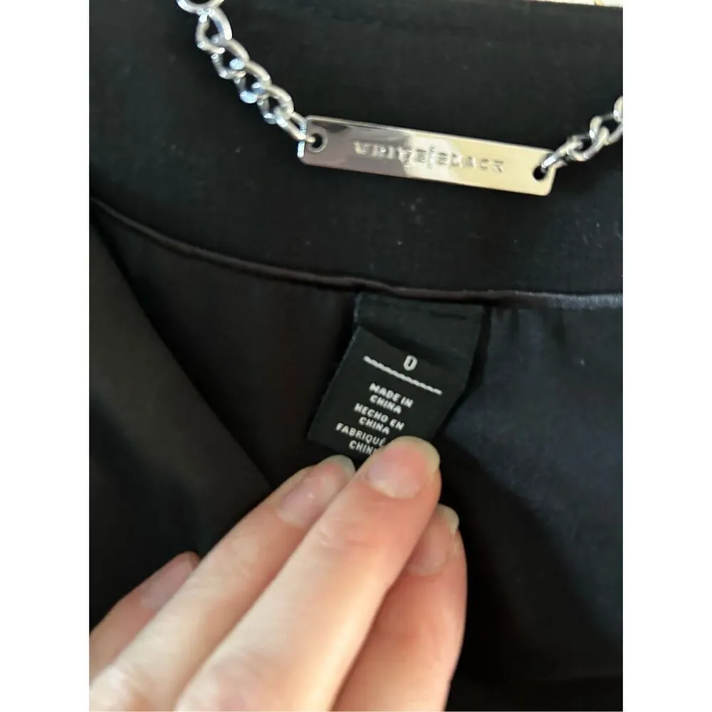White House black market cropped blazer size 0 - Image 4