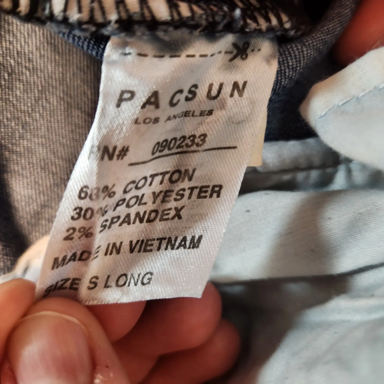 Pacsun Woman’s Denim Casual Skinny Active Stretch Distressed Pants Sz Small Long - Image 7