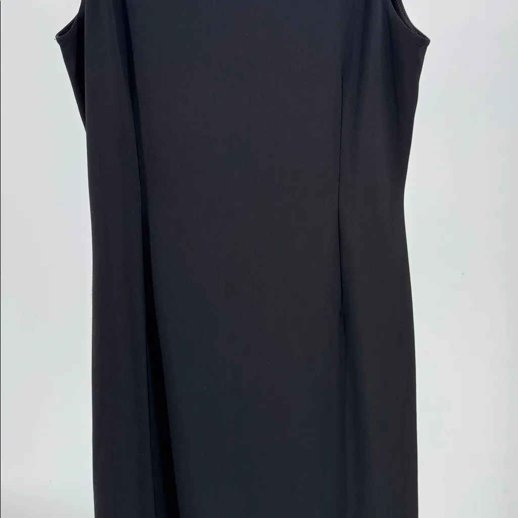Beyond Travel Sleeveless V Neck Maxi Dress Boston Proper black L stretch neutral - Image 5
