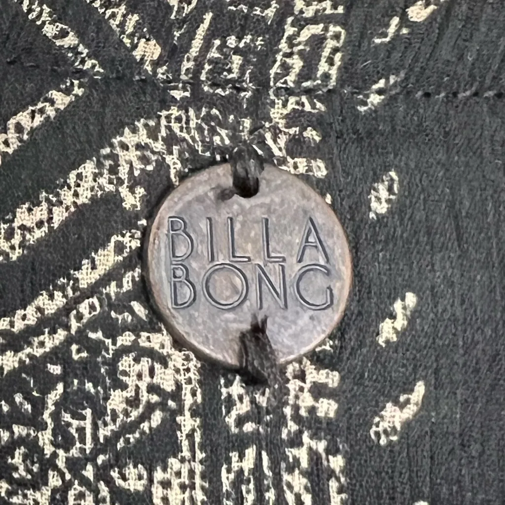 Billabong Black and Tan Sun Dress - Size Medium - EUC - Image 6