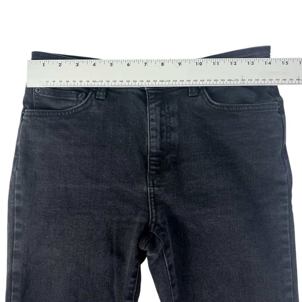 Anine Bing Tatum Black High Rise Skinny Jeans 28 - Image 4