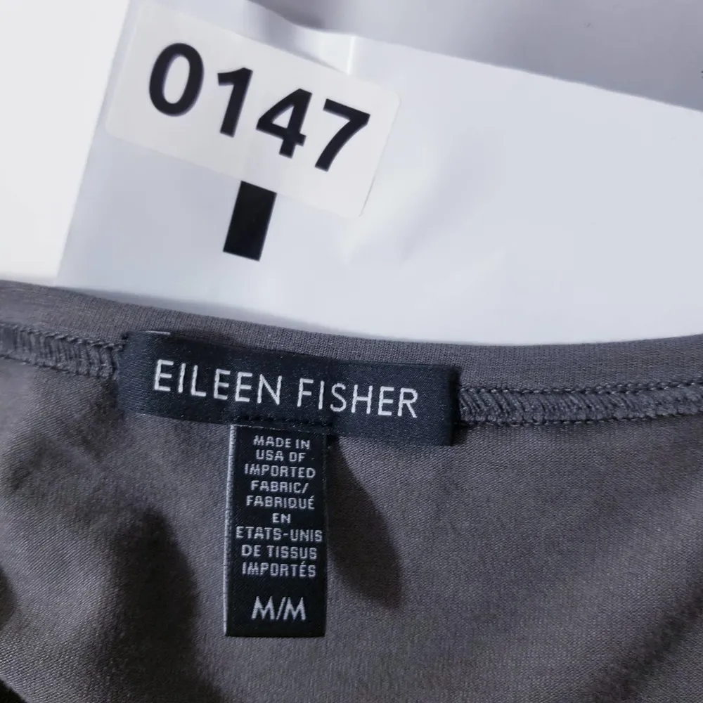 Eileen Fisher V-Neck Shift Dress - Image 9