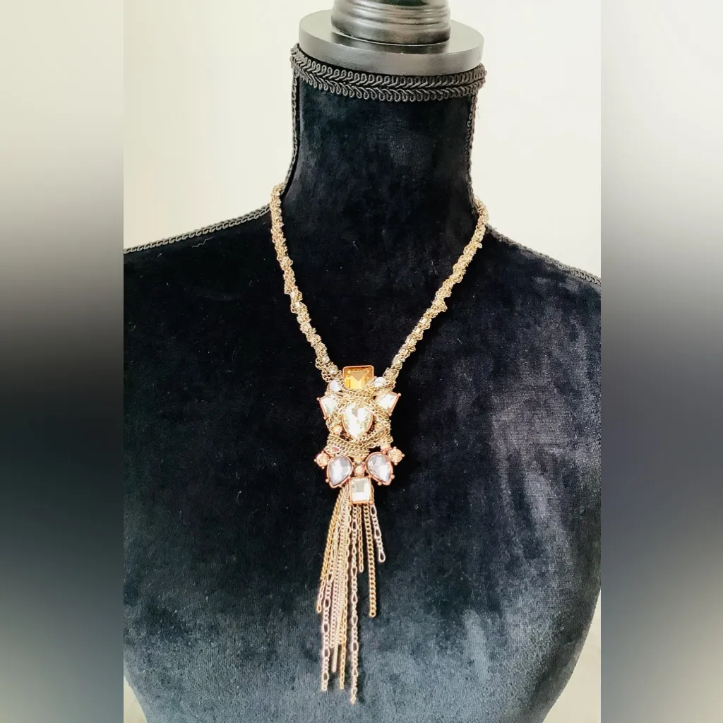 Beautiful GLASS BEAD necklace 💖💖💖 - Image 7