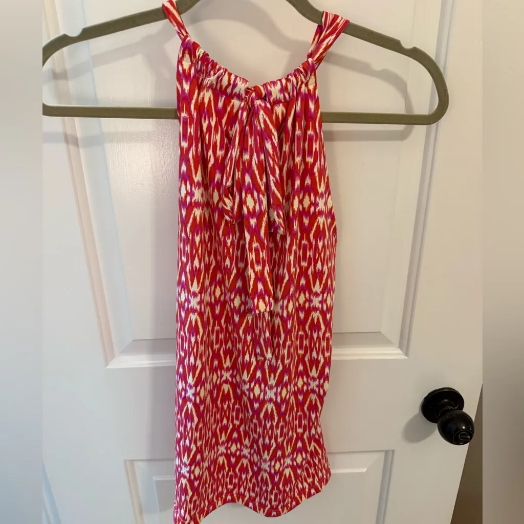 Ellie Kai Halter Neck Tank Top Pink Size 2 - Image 2