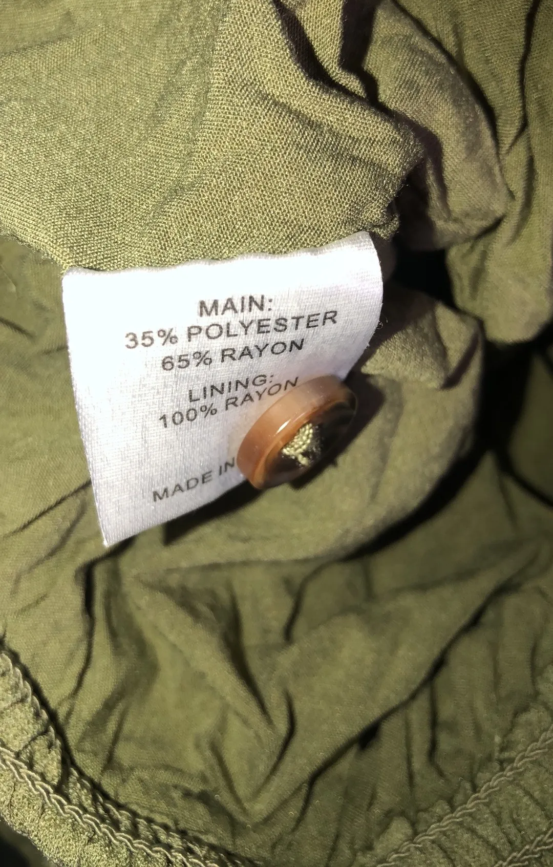 Jumpsuit Wide Leg XL Green - Image 5