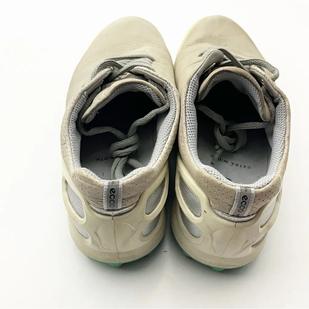 ECCO Leather Golf Cage Pro Gore Tex GTX Spikeless Extra Wide Golf Shoes 7/7.5 - Image 6