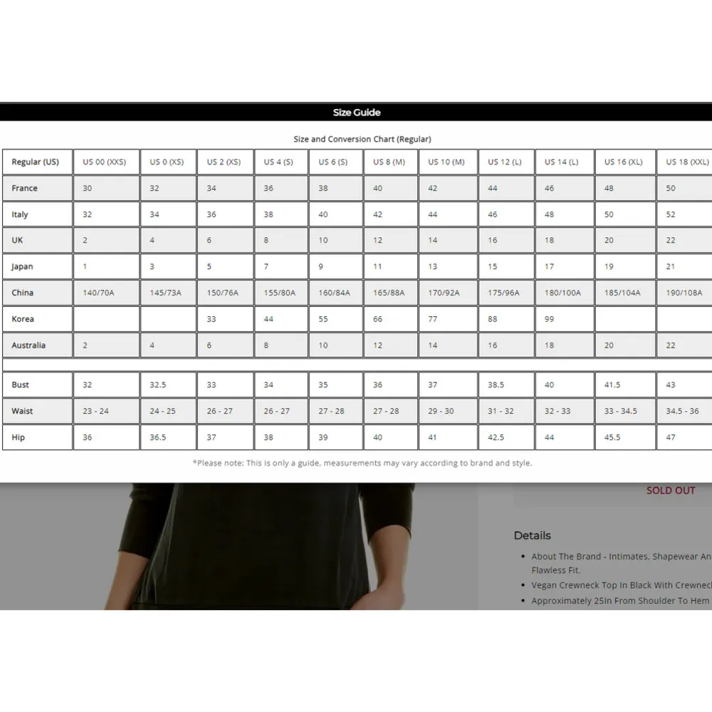 Commando Cupro Blend Vegan Crewneck Top Black XL - Image 8