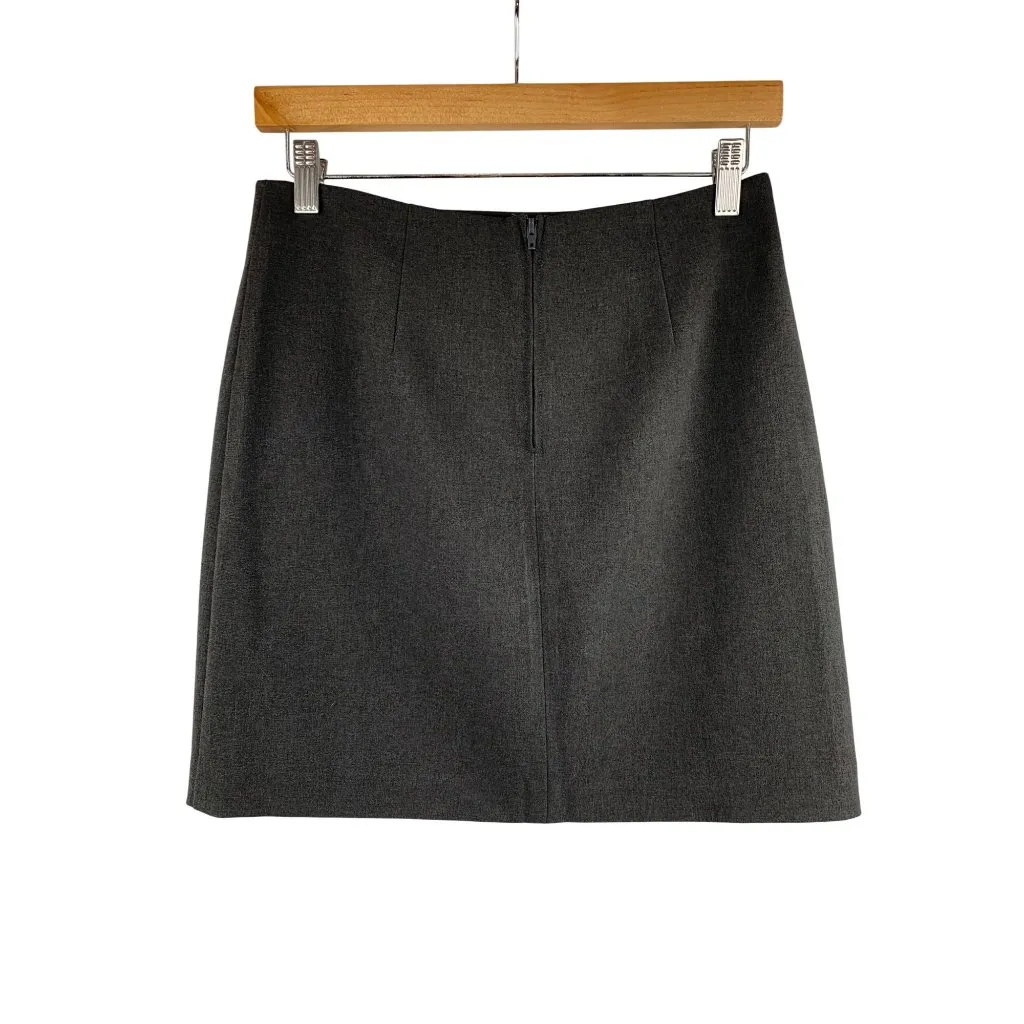 United Colors Of Benetton Womens Skirt Size 42  Gray - Image 2
