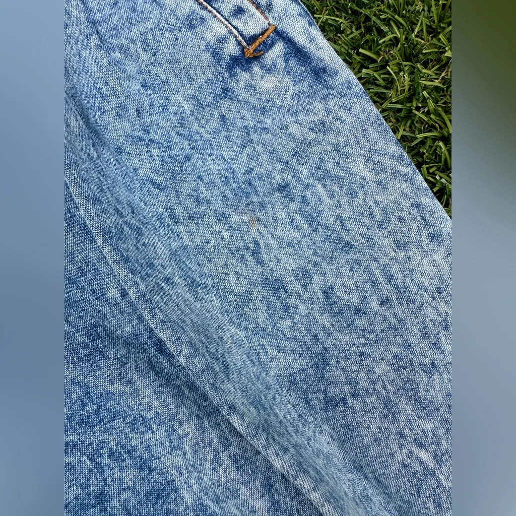 Vintage 1980s Jordache Studio Acid Wash High Waist Jeans - Image 9