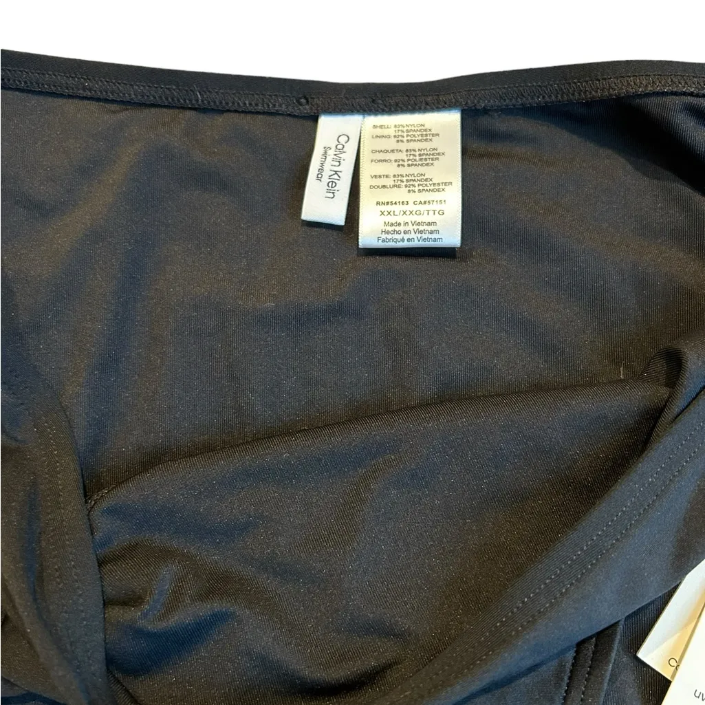 3/$15 CALVIN KLEIN black bikini bottom nwt - Image 2