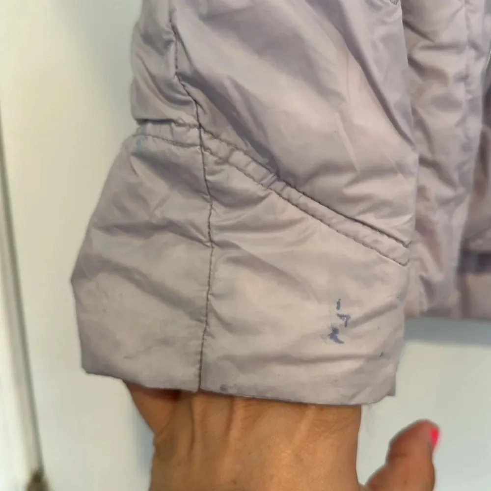 Michael Kors Packable Down Filled Lightweight Puffer Quilted Lavender Jacket M - Image 6