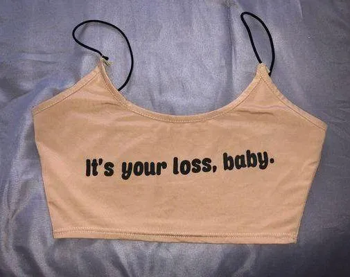 Nude Crop Tank Top Tan - Image 3