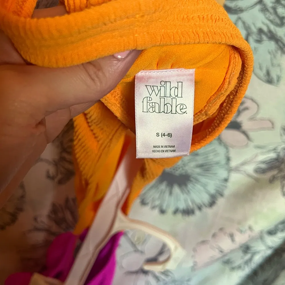 💜🧡Adorable Bright Cutout Swimsuit💜🧡 - Image 3