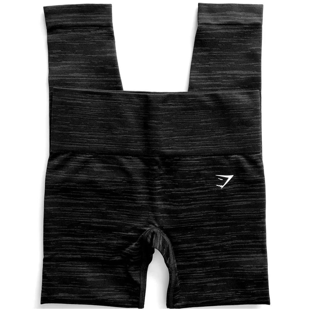 Gymshark S/S Adapt Marl Seamless Leggings & Strap Feature Sports Bra Set - Image 4