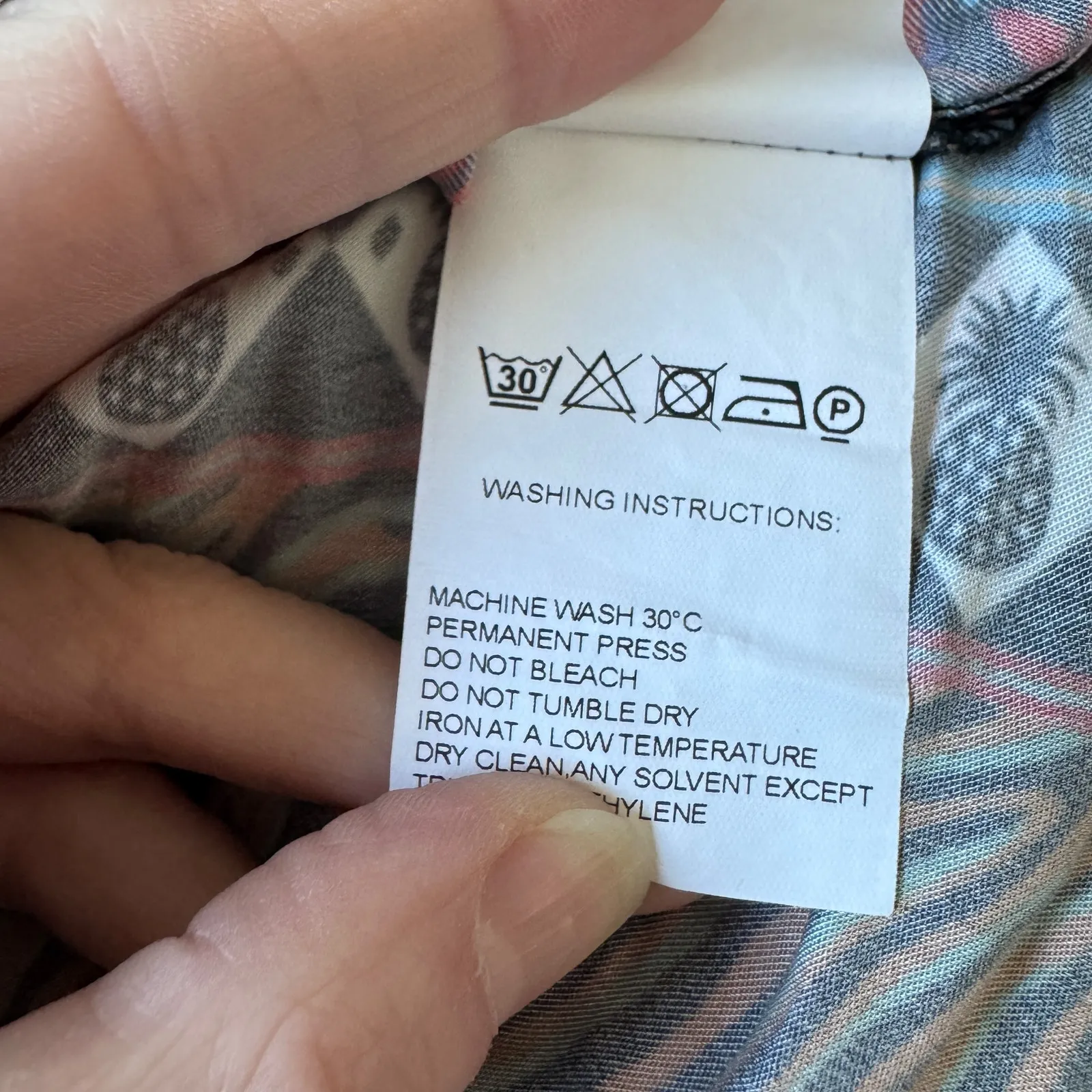 Farm Rio Anthropologie Midi Shirtdress Black Floral Patchwork - Image 10