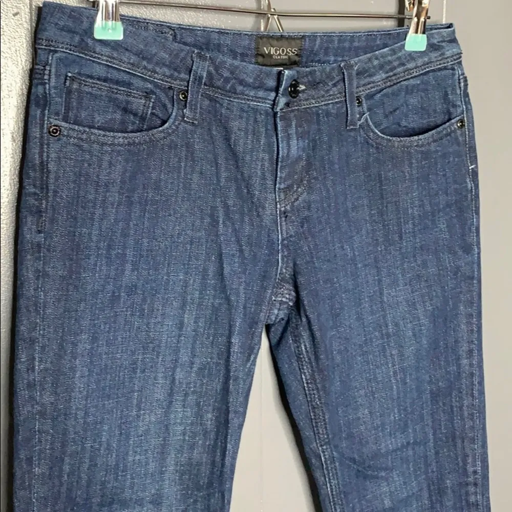 Vigoss  Classic dark‎ wash boot cut jeans - Image 5