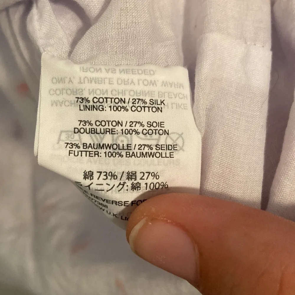 J. Crew tie neck cherry print top - Image 3