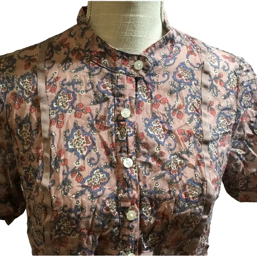 I love Ronson Button Down Top Pink Size M - Image 2