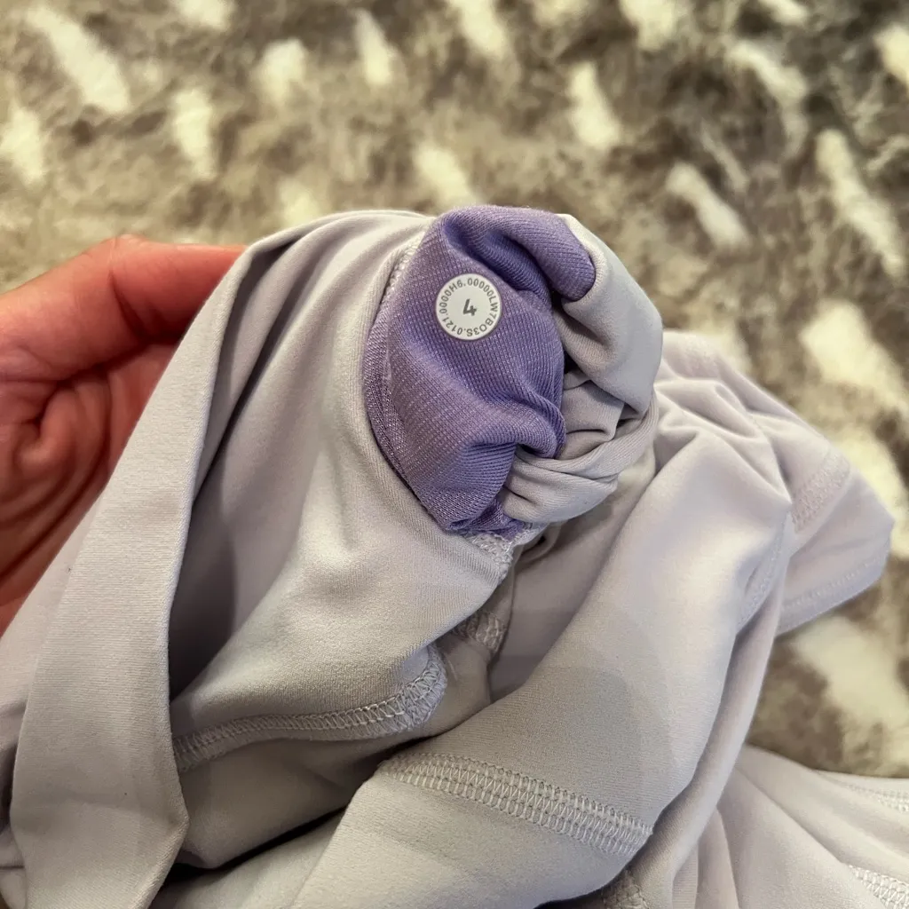 Lululemon Lavender Align High Rise Shorts - Image 4
