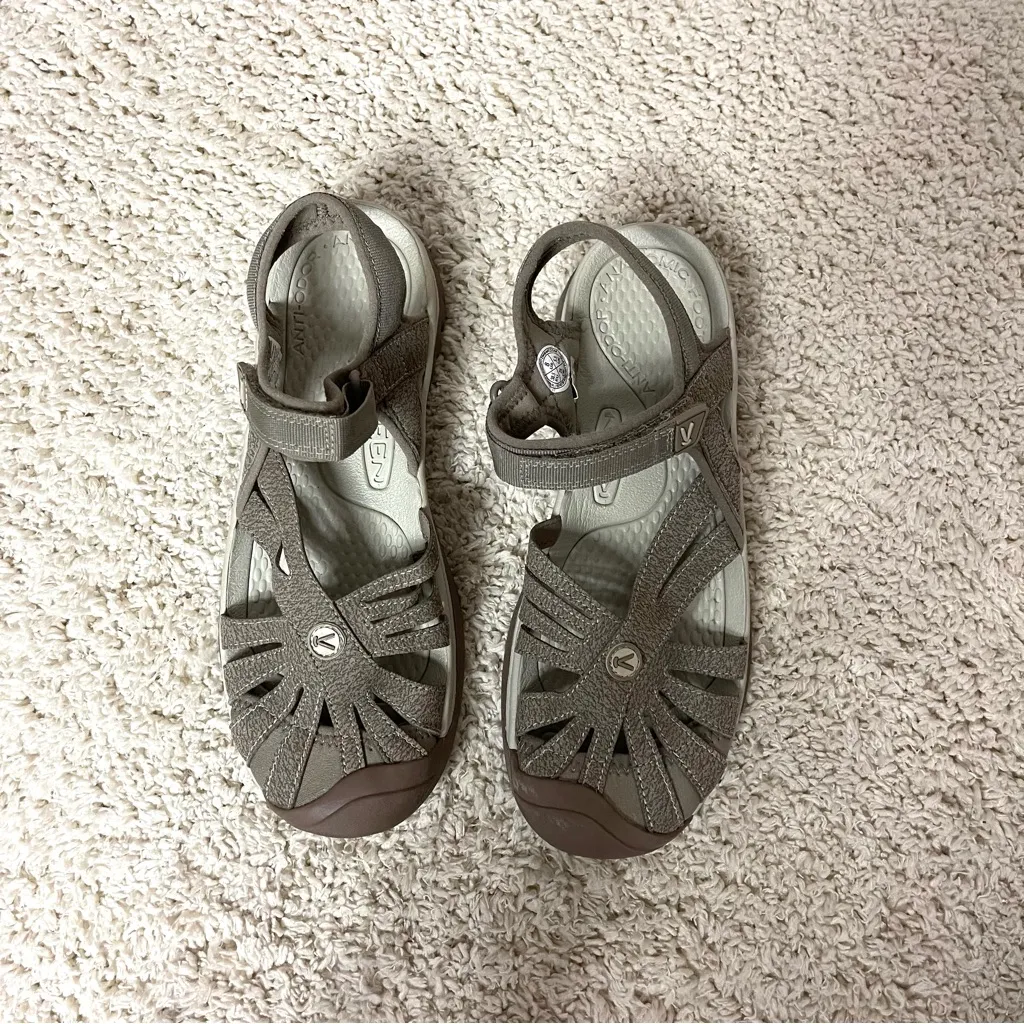KEEN Women's Sandals - Brown and Gray - Image 2