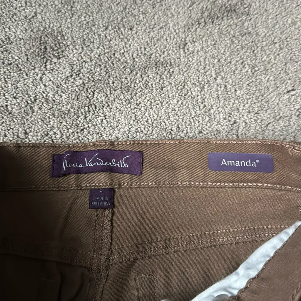 NWT Gloria Vanderbilt Amanda Jeans SIZE 6 - Image 3