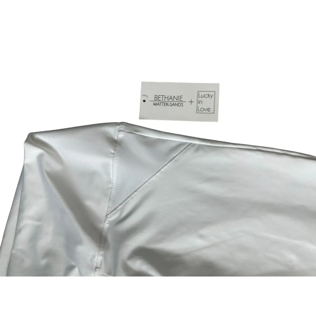 LUCKY IN LOVE x Bethanie Mattek Sands White Workout Leggings Sz M NEW with tags Size M - Image 7