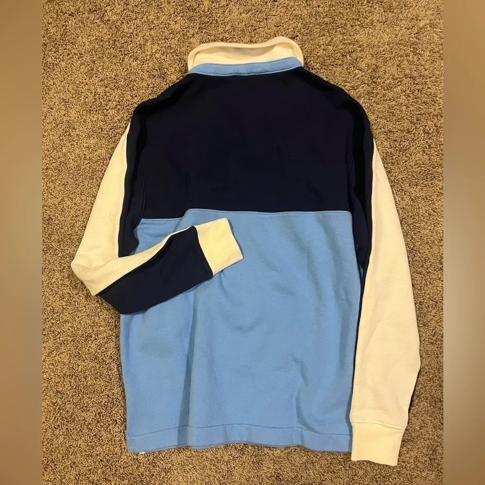 Vineyard Vines White and Blue Pullover Sweatshirt​​​ - Image 4