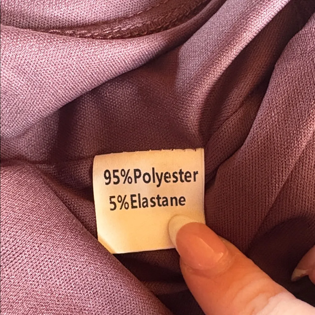 Ruffled Burgundy Off - Image 5