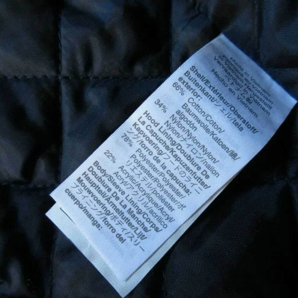 NWT J.Crew Petite Perfect Winter Parka in Black Fur Hooded Primaloft Coat MP - Image 6