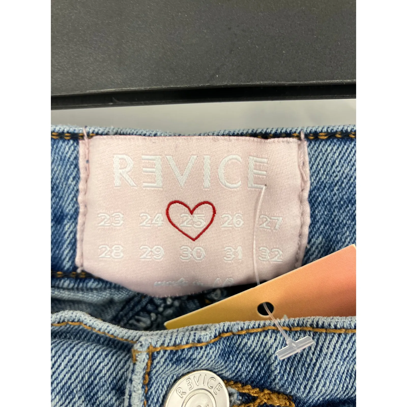 Revice Denim  Venus Flares in Eclipse Wash - Image 3