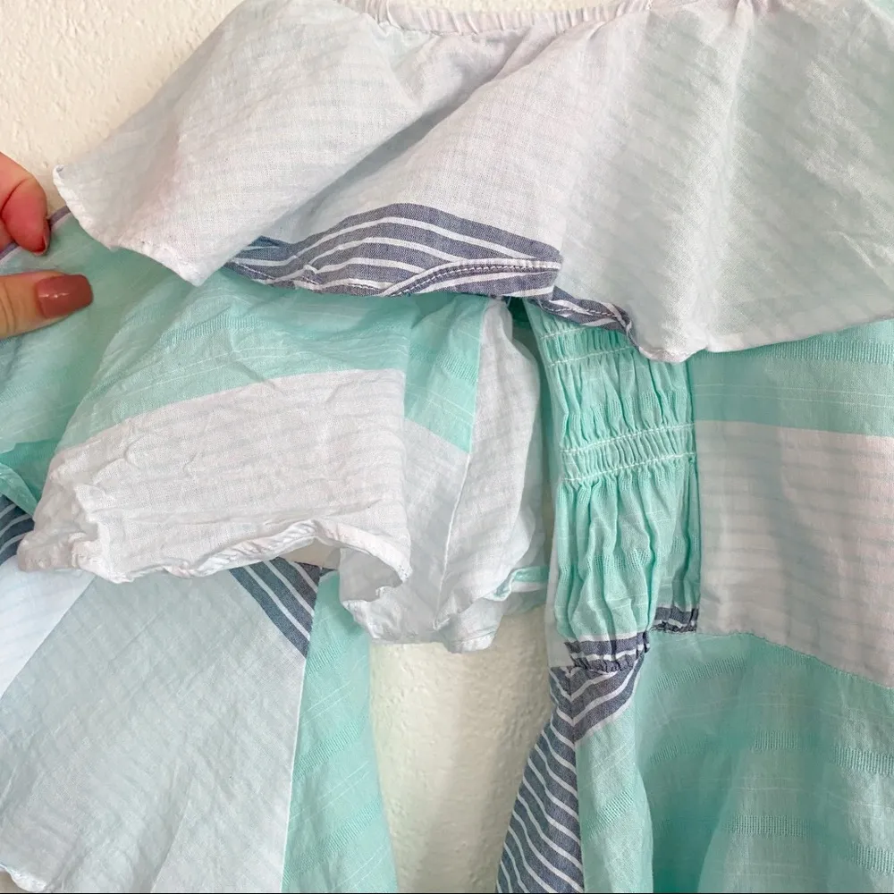 Amanda Uprichard Off the Shoulder Ruffle Top Size Medium - Image 9