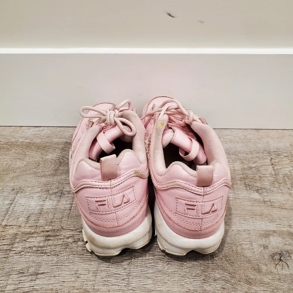 Fila Pink Disrupter 2 Baby Pink Sneakers Size 6½ - Image 5