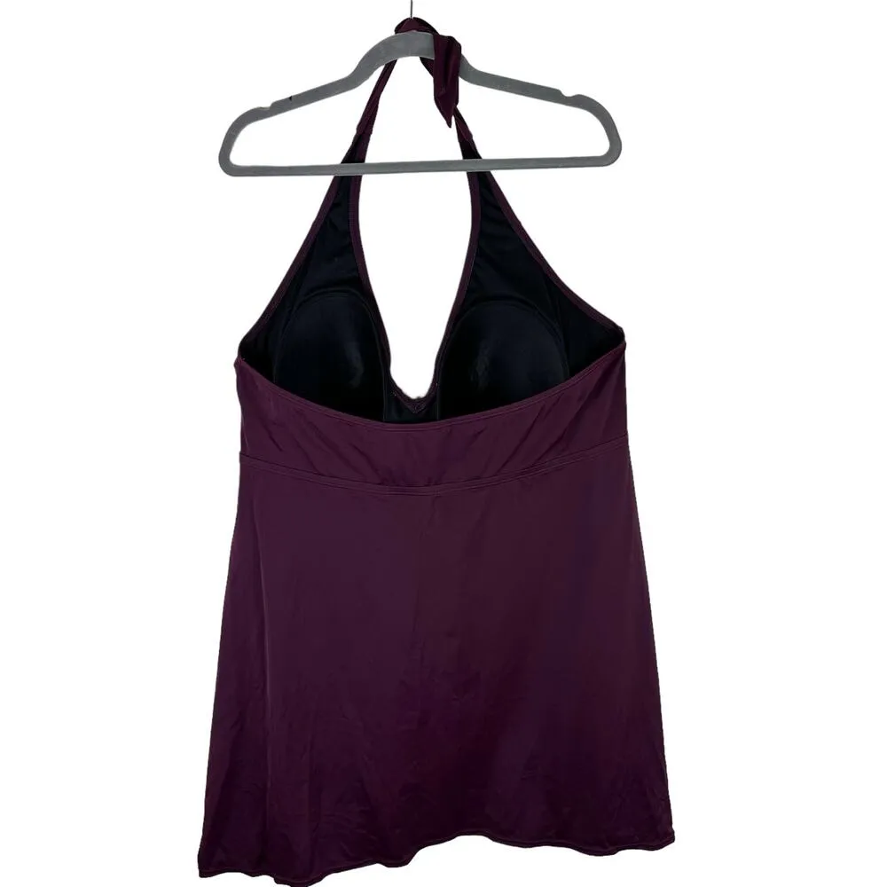 Tropiculture Swimsuits For All NWT Deep Purple V - Image 2