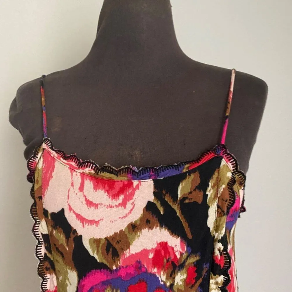 Urban‎ Outfitter sz XS floral shift mini dress - Image 3