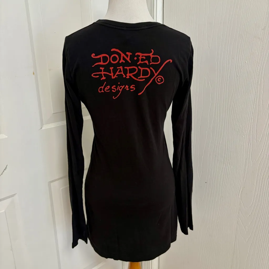 Ed Hardy Audigier Death of Love Tunic Tee - Image 4
