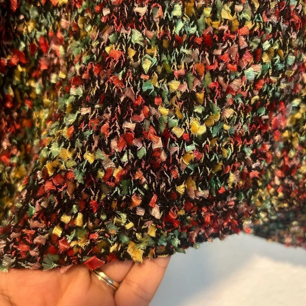 Wool blend multi colored sweater Red Size M - Image 5